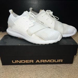 Under Armour Shoe, Size 8, White